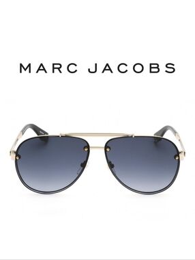 MARC JACOBS- 317/S Sunglasses Gold Grey (90) / Dark Grey Gradient